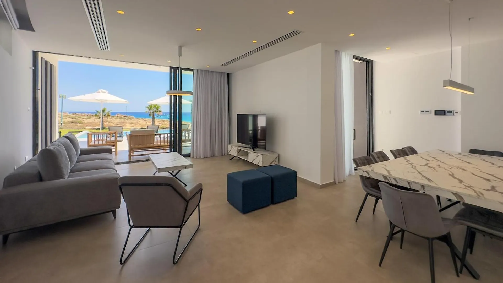 Aqua Beachfront Villas - Villa 1 Aya Napa